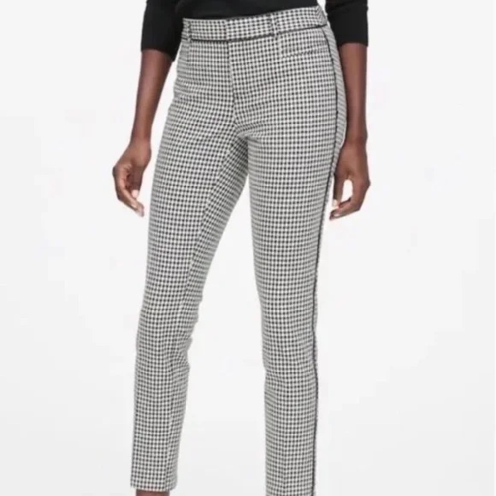 Banana Republic Houndstooth Sloan Pants